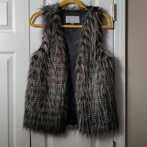 Tart Collections  Feather Vest Sz S